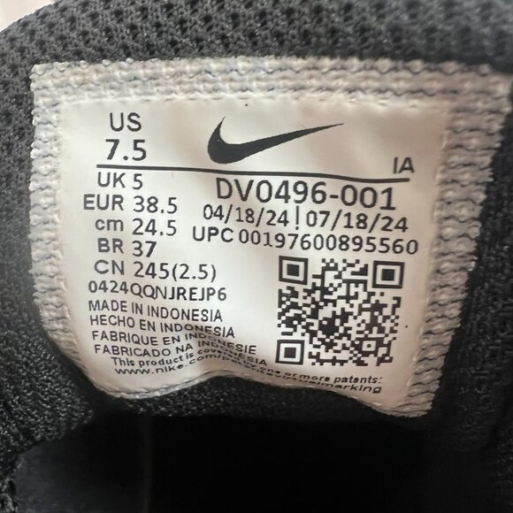 Nike Alpha Huarache Elite 4 Turf Women 7.5B - Picture 5 of 5